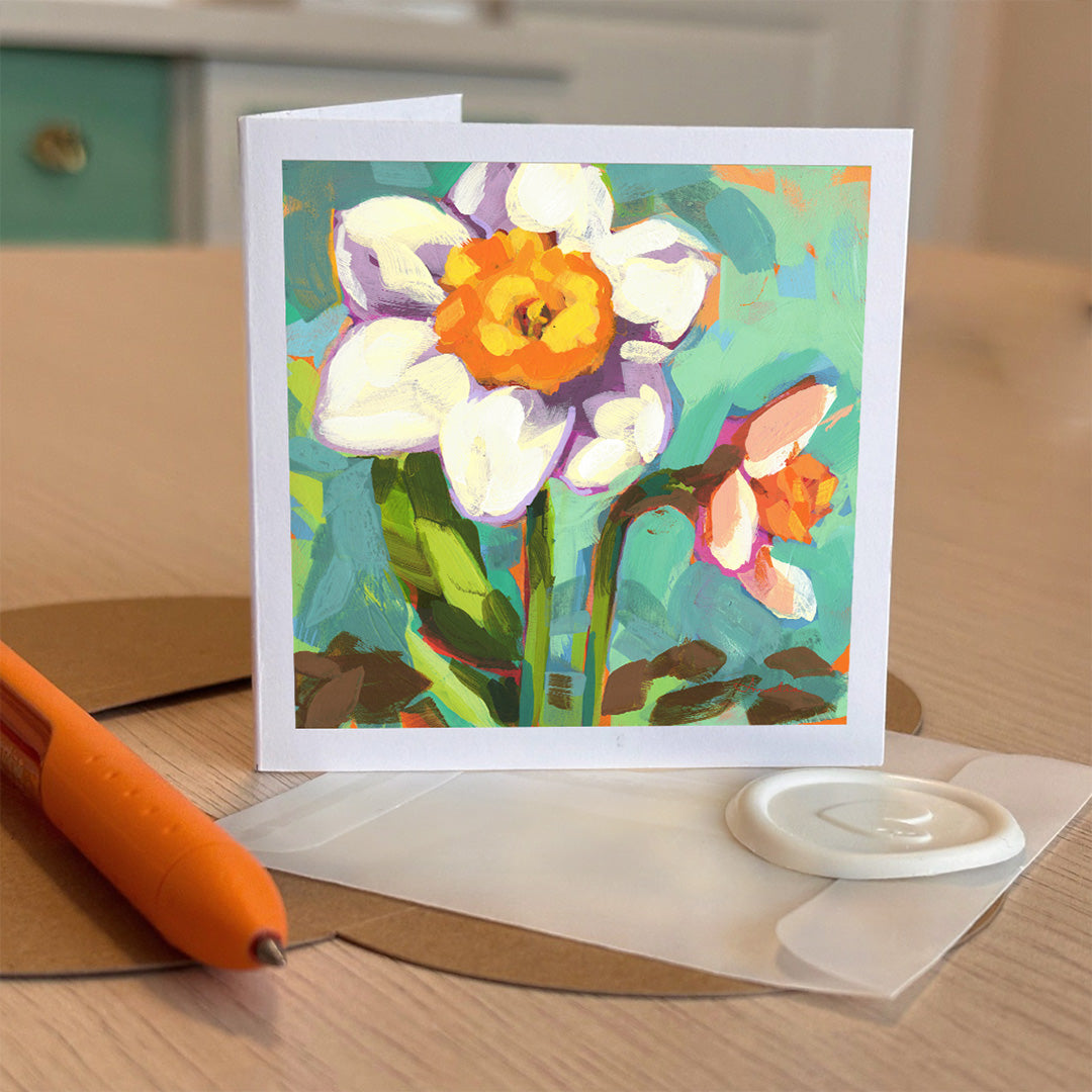 A Daffodil, Tiny Greeting Cards