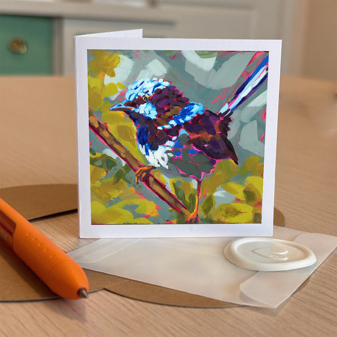Sven (Ferry Wren), Tiny Greeting Cards