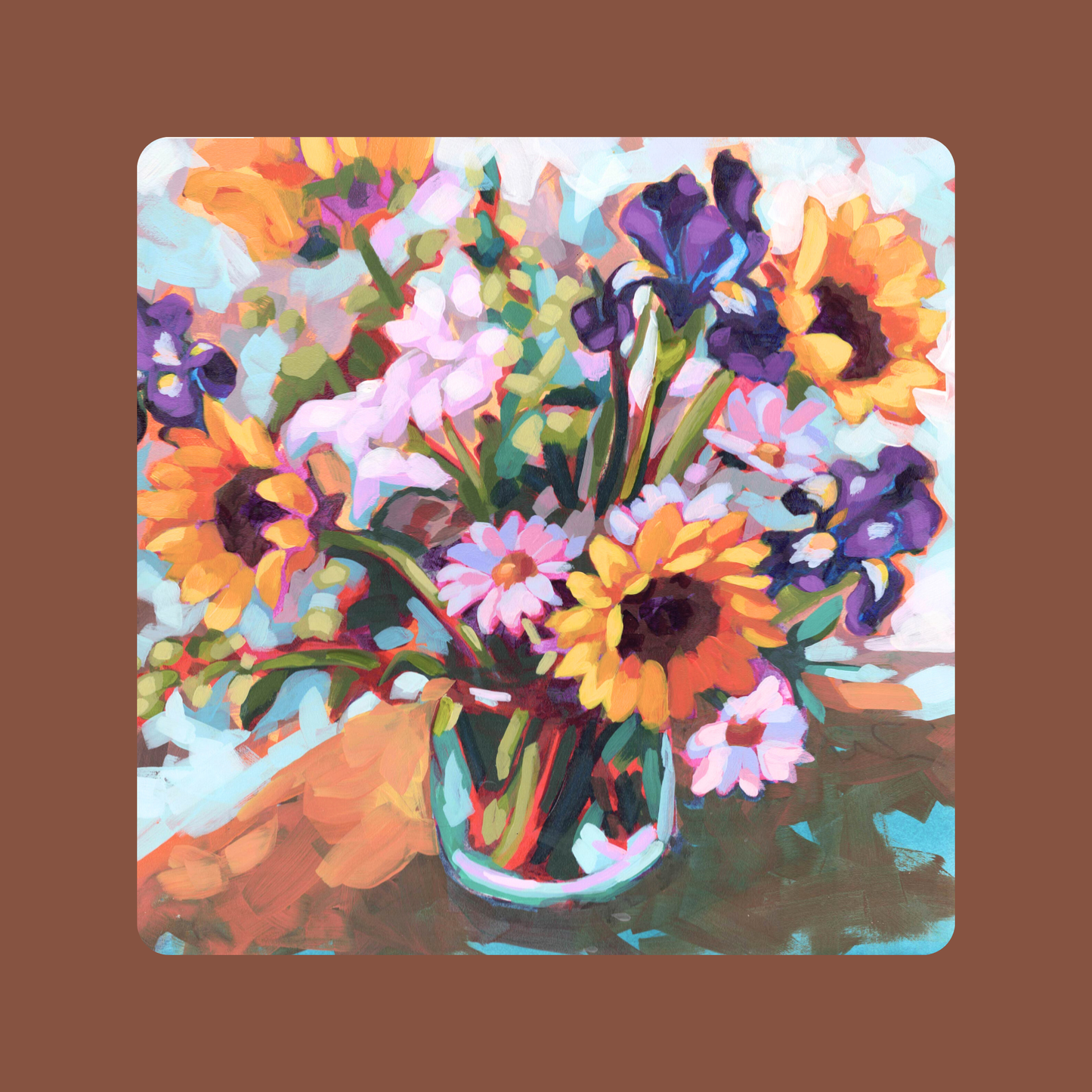 Iris & Sunflower, Prints