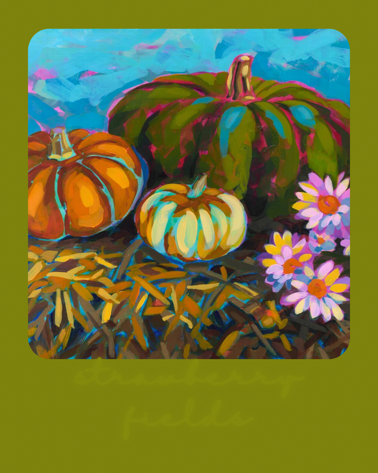 Pumpkins & Hay