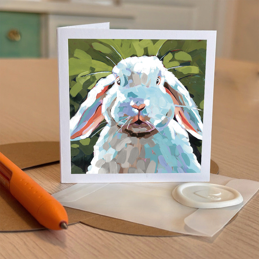 Miles Tiny Greeting card