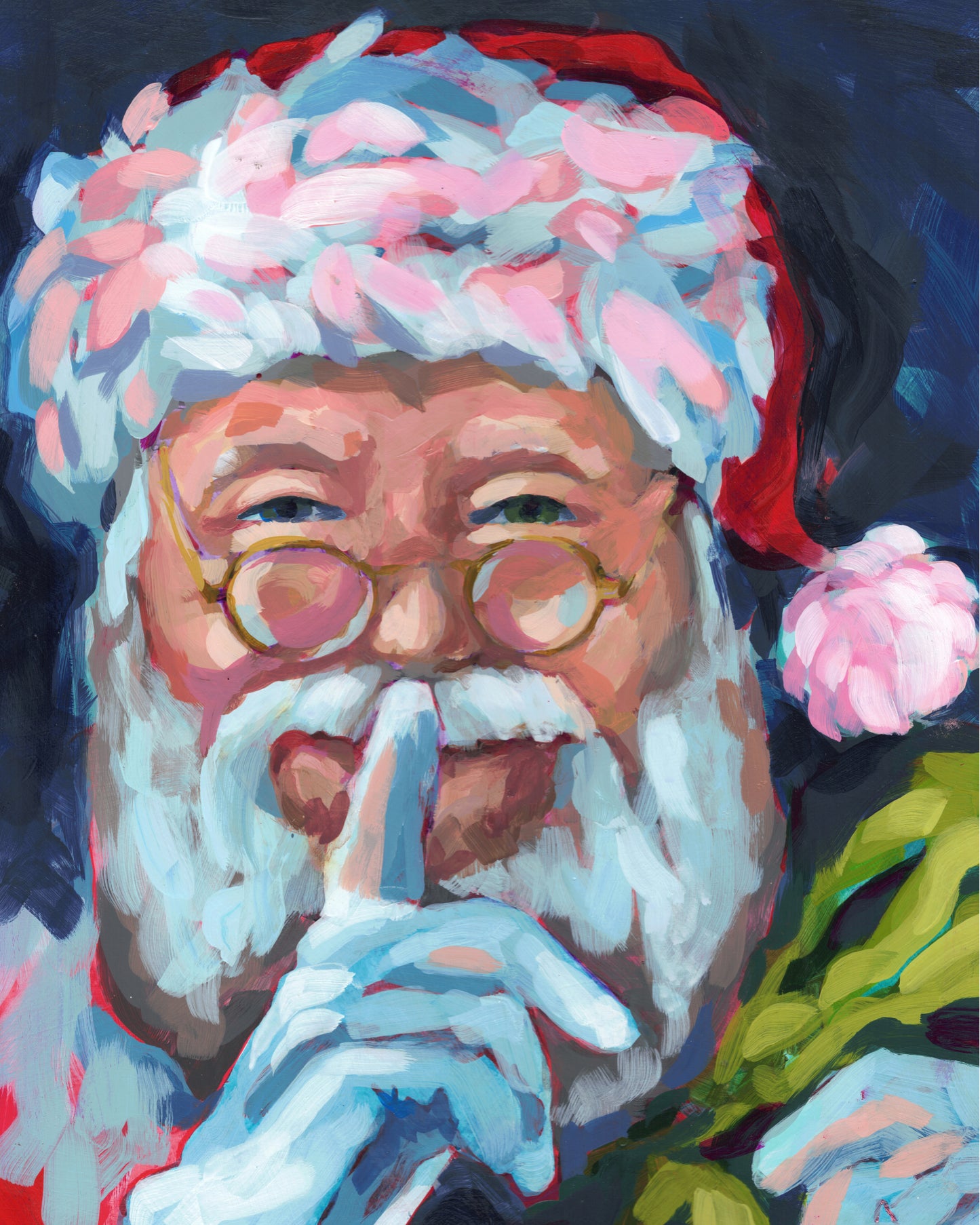 Santa, 4.5"x5.5"