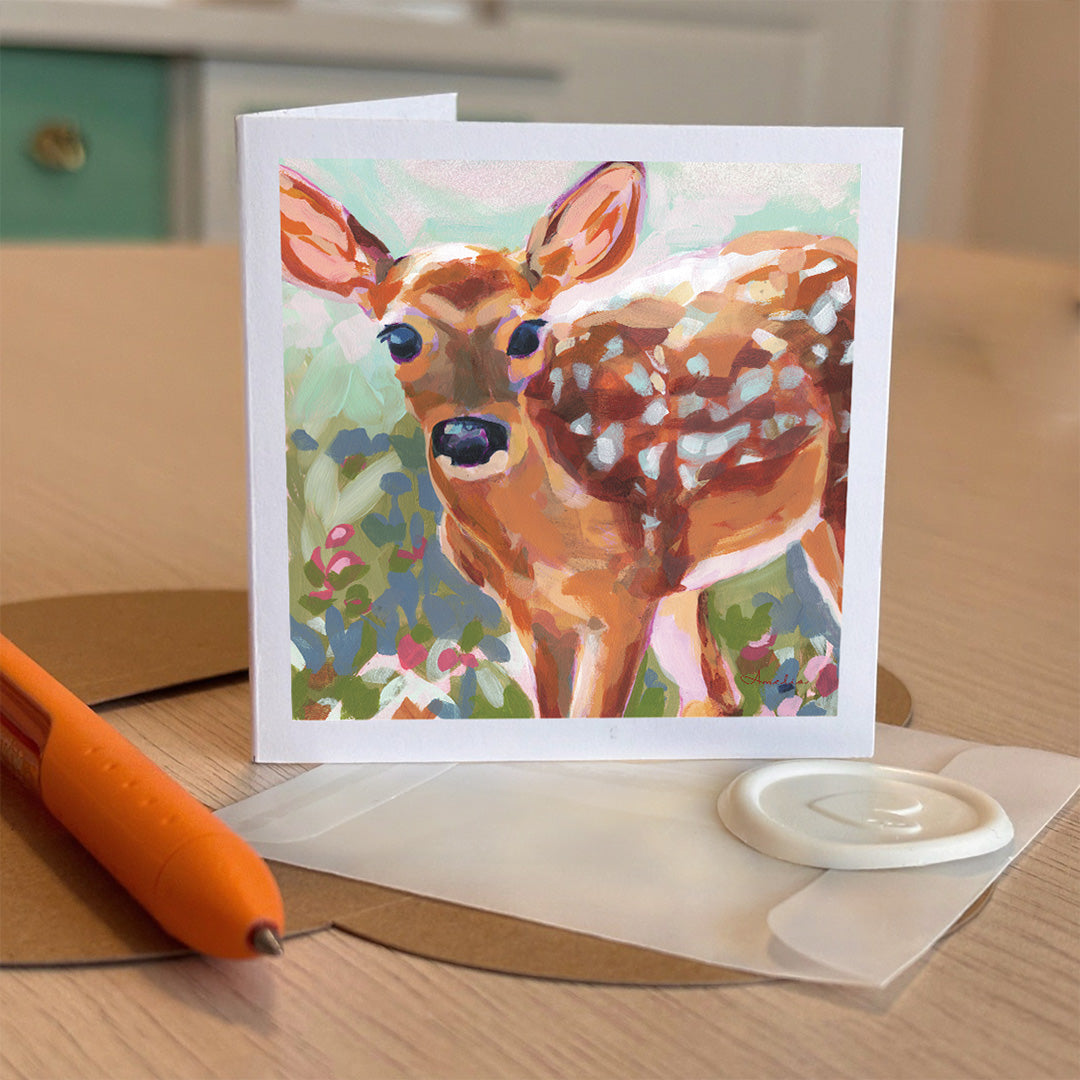 Jane Doe Tiny Greeting card