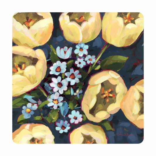 Aerial Tulips, Tiny Greeting Cards