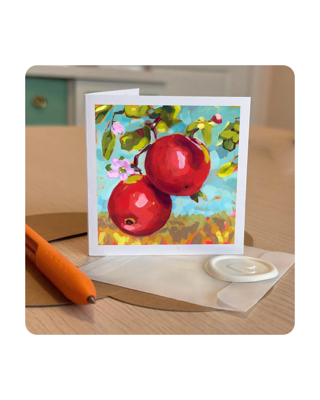 Apple Blossom, Tiny Greeting Cards