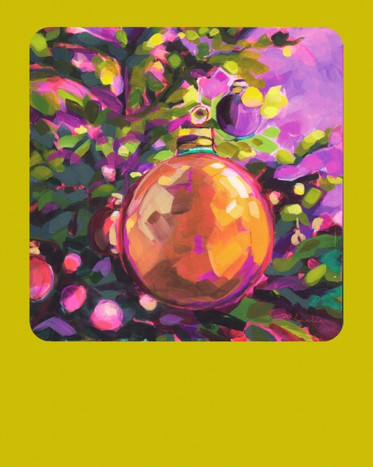 Copper Ornament, Tiny Greeting Card Pack