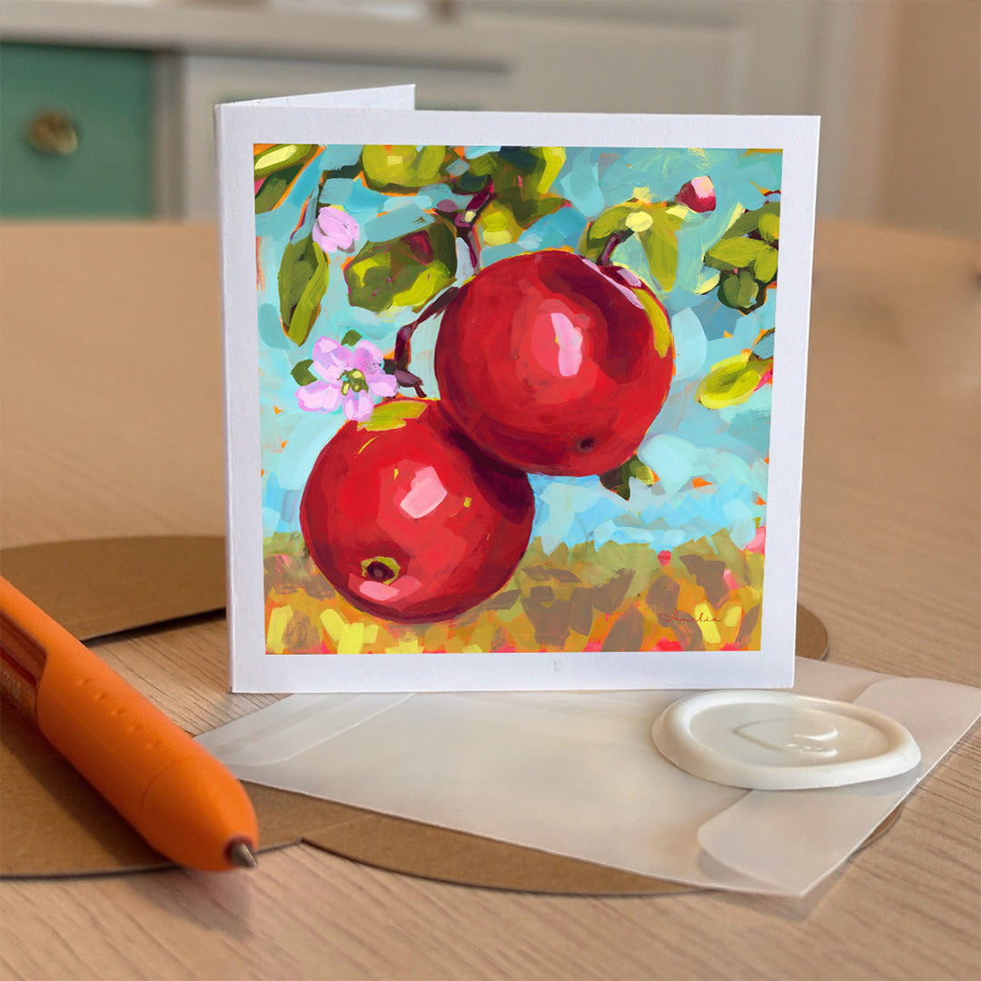 Apple Blossom, Tiny Greeting Cards