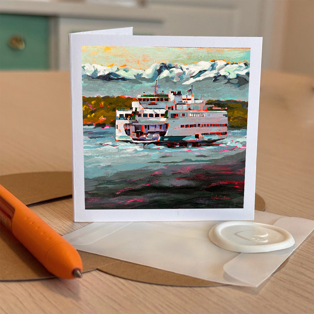 Edmonds Ferry, Tiny Greeting Cards